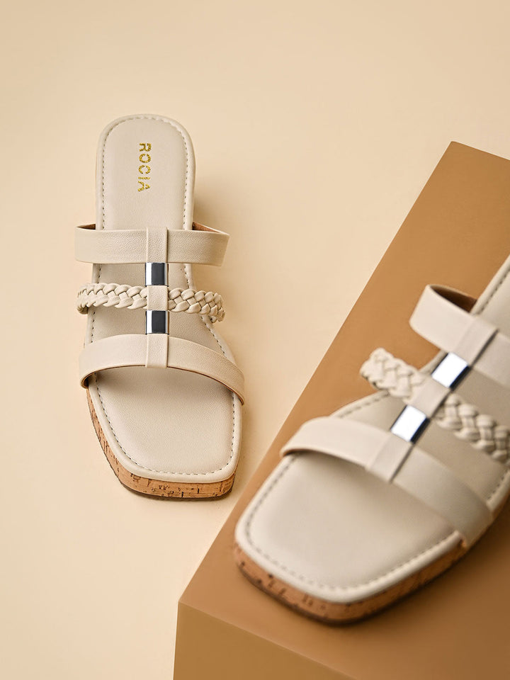 Rocia By Regal Beige Women Casual Wedges