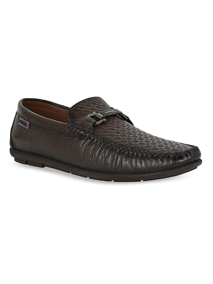 Regal Brown Men Casual Buckled Loafers