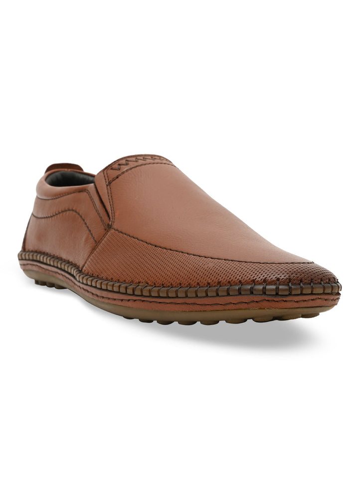 Regal Tan Men Casual Slip Ons