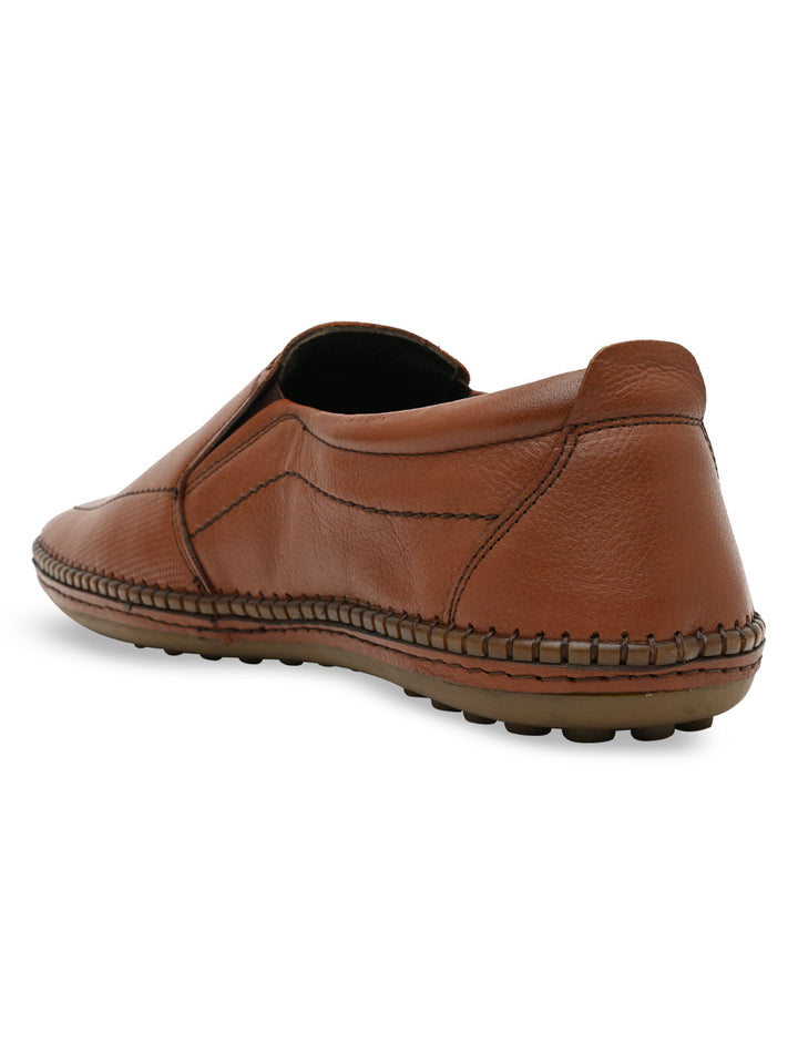 Regal Tan Men Casual Slip Ons