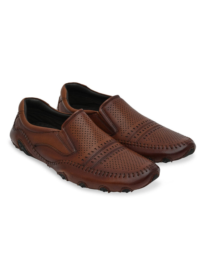 Regal Tan Mens Casual Leather Shoes