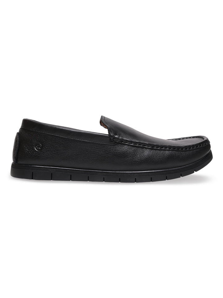 Regal Black Men Casual Driving Loafers