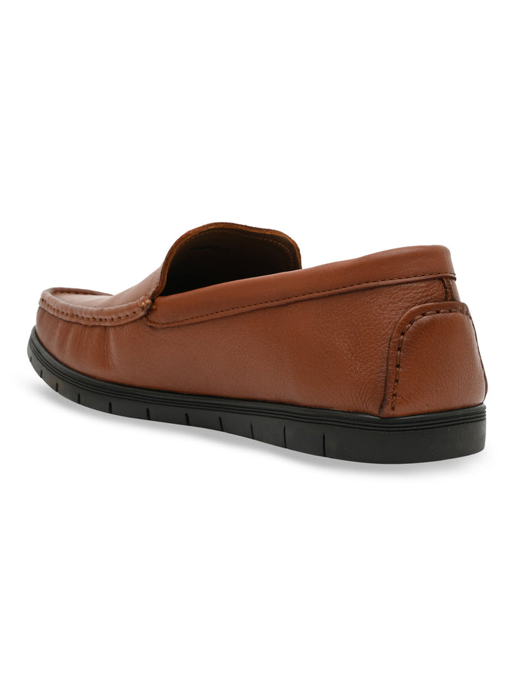 Regal Tan Men Casual Driving Loafers
