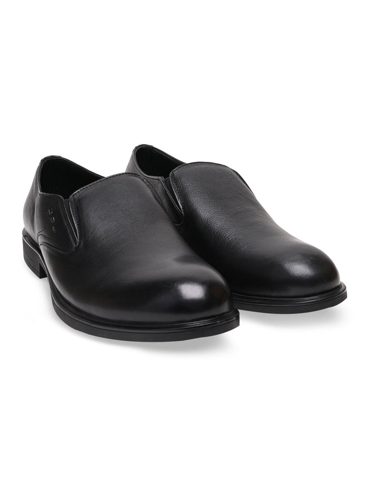 Regal Black Men Classic Slip Ons
