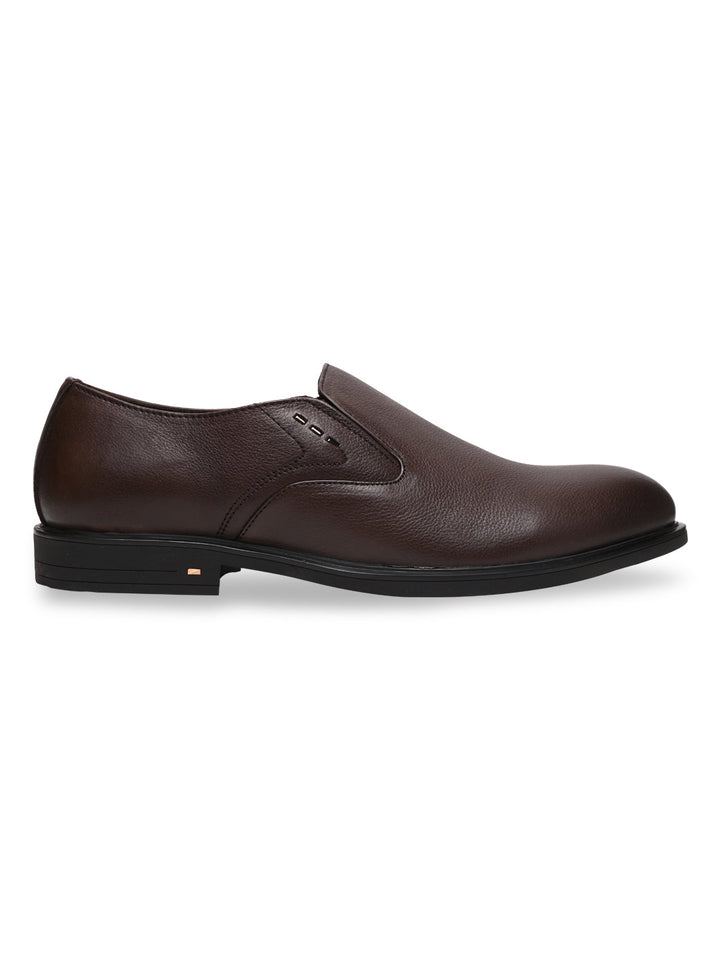 Regal Brown Men Classic Slip Ons