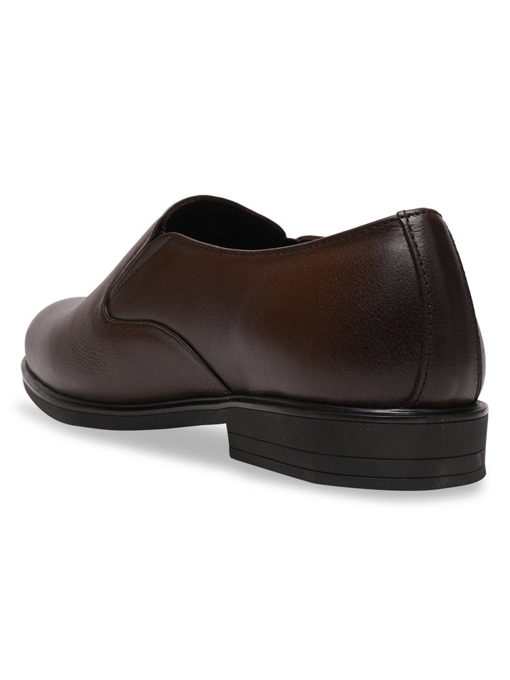 Regal Brown Men Classic Slip Ons