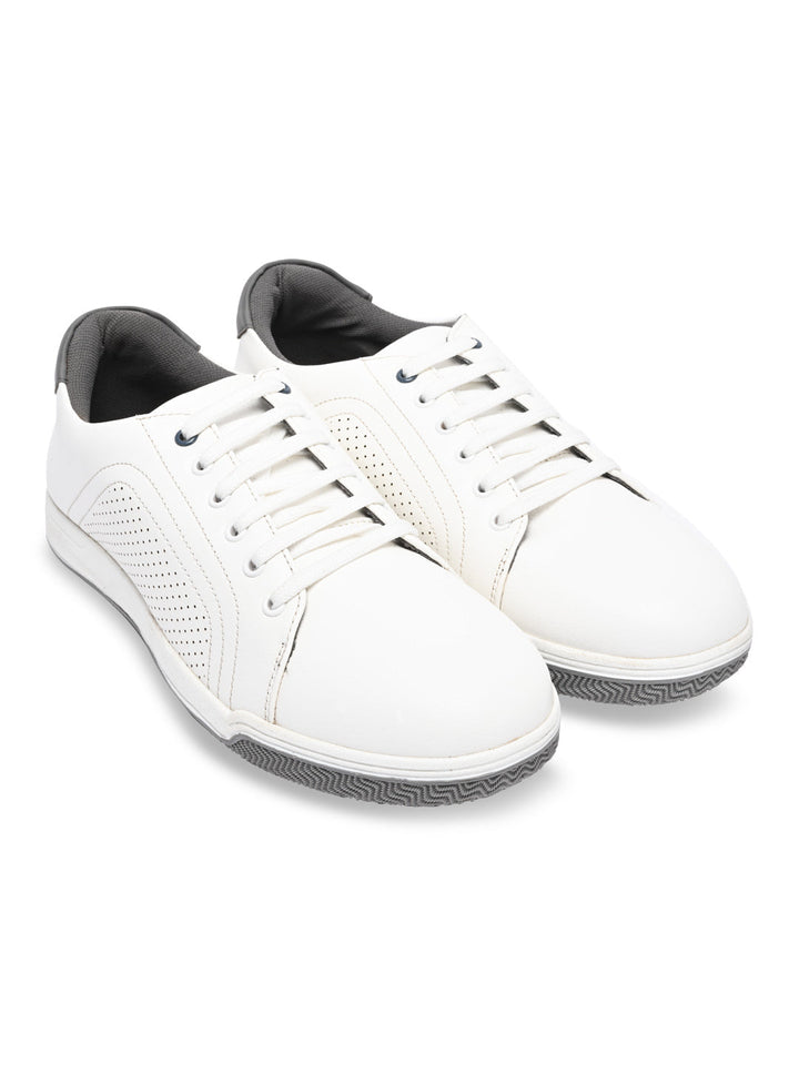 Regal White Men Casual Sneakers