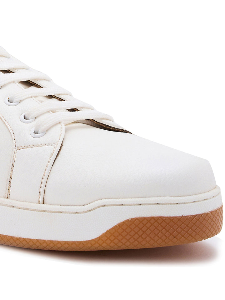Regal White Men Casual Sneakers