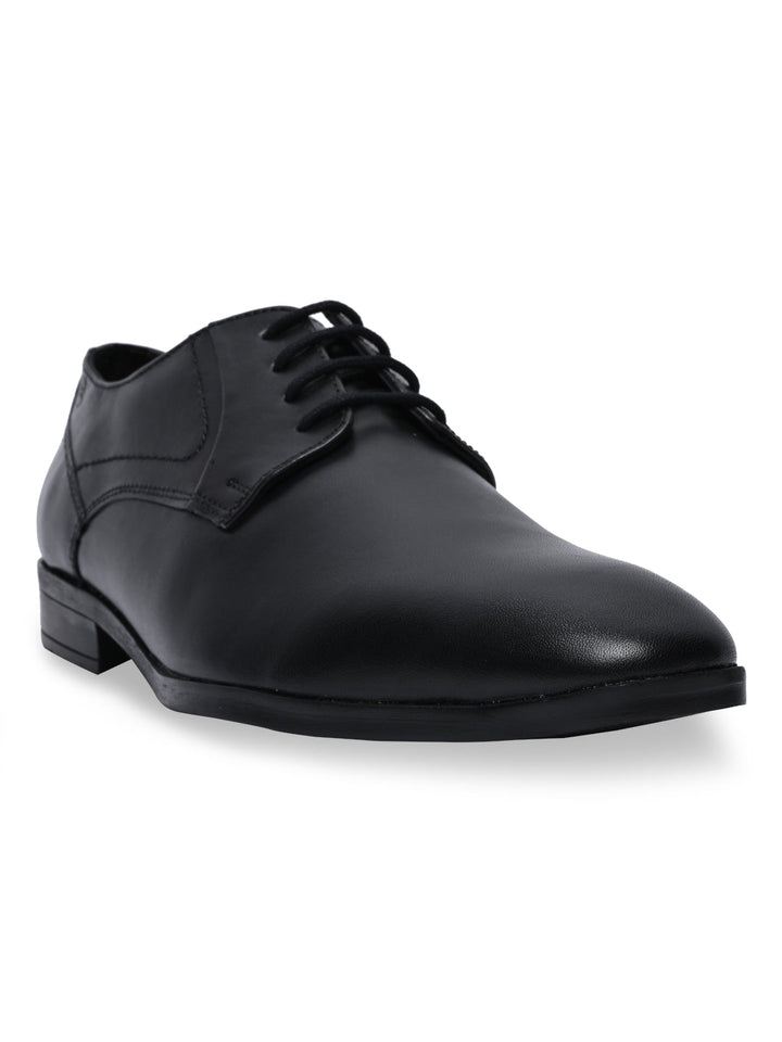 Regal Black Men Formal Leather Classic Lace Ups