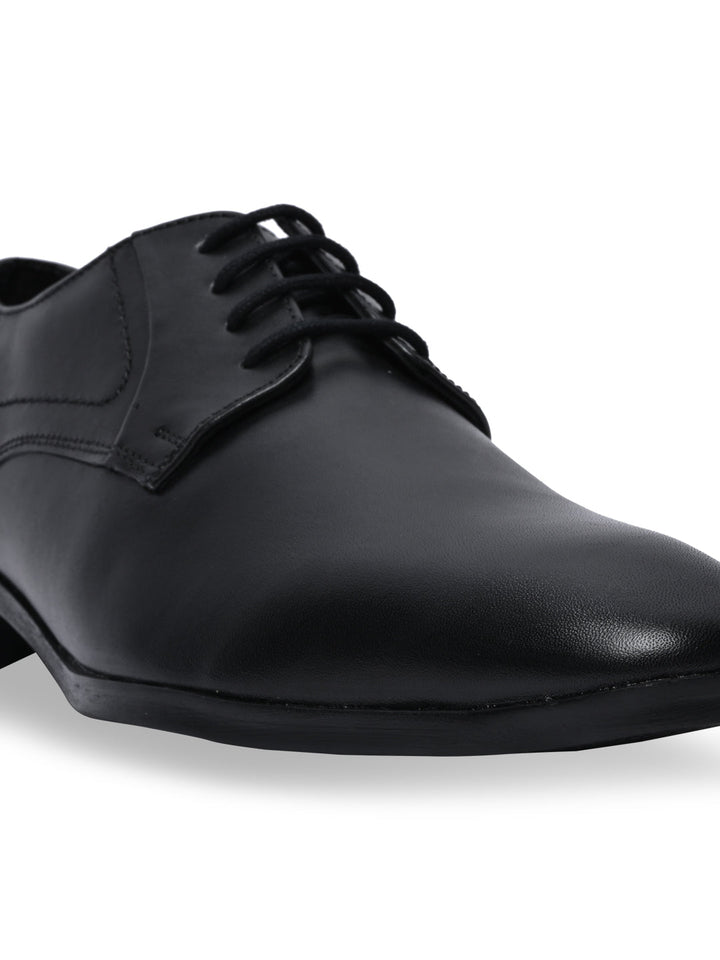 Regal Black Men Formal Leather Classic Lace Ups