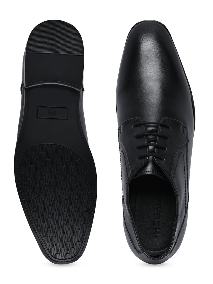 Regal Black Men Formal Leather Classic Lace Ups