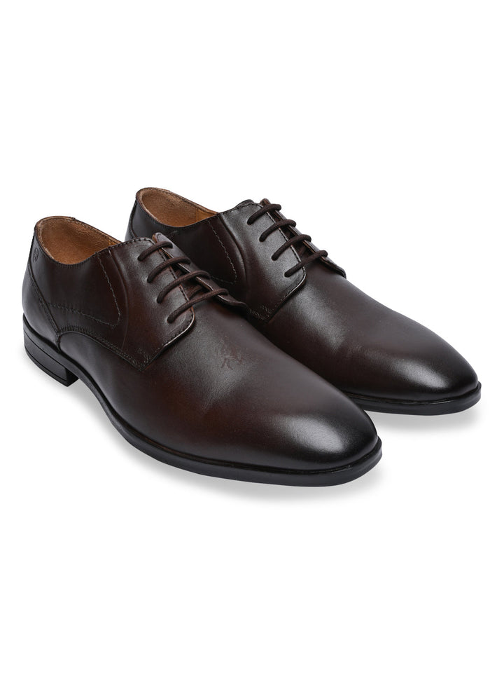 Regal Brown Men Formal Leather Classic Lace Ups