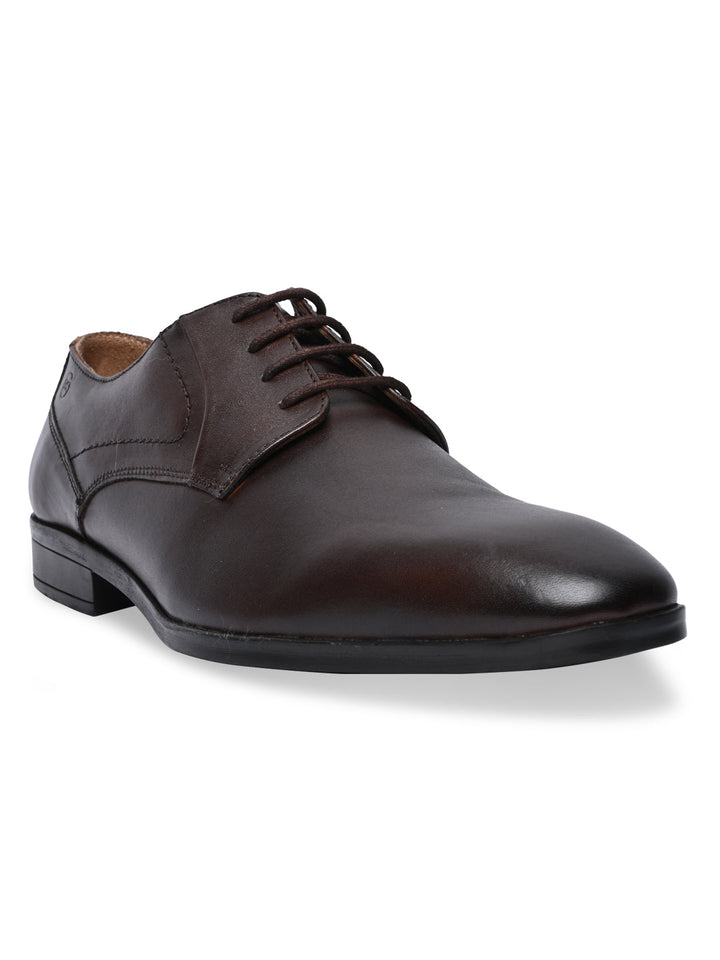 Regal Brown Men Formal Leather Classic Lace Ups