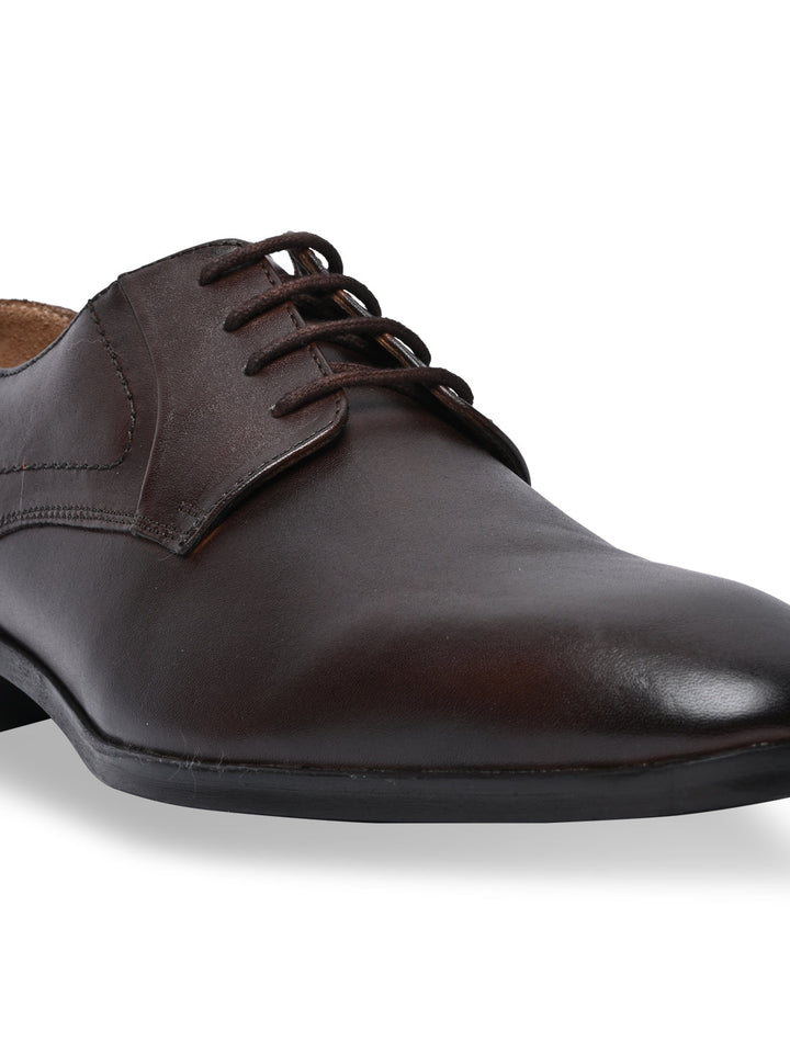 Regal Brown Men Formal Leather Classic Lace Ups