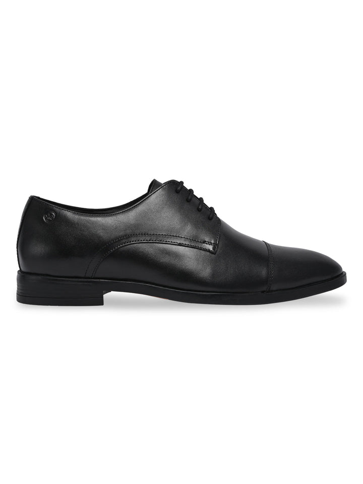 Regal Black Men Leather Formal Oxfords