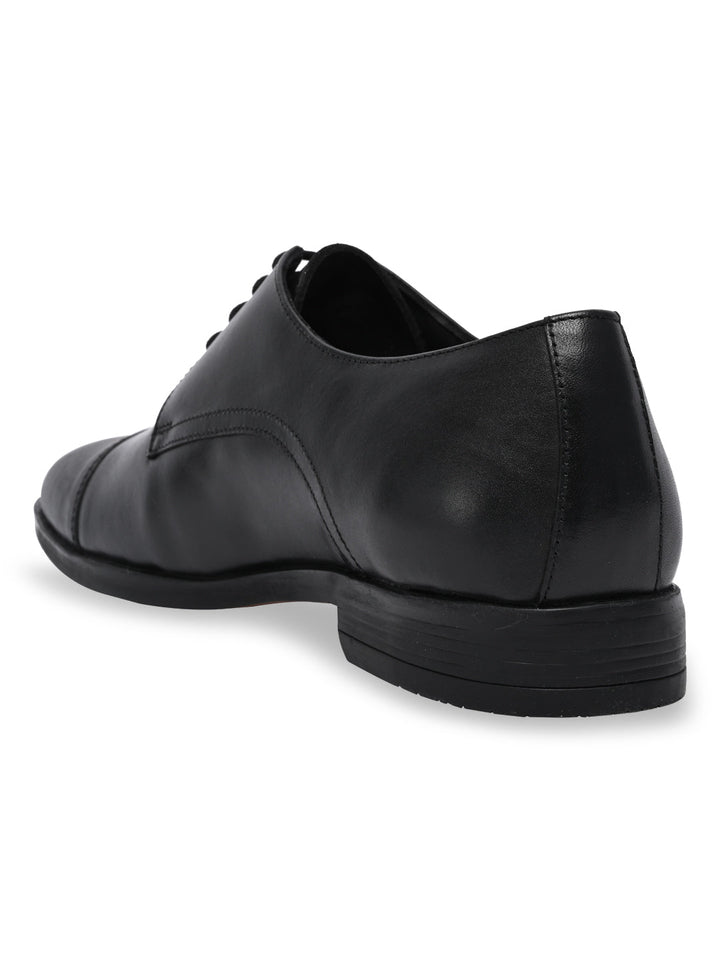 Regal Black Men Leather Formal Oxfords