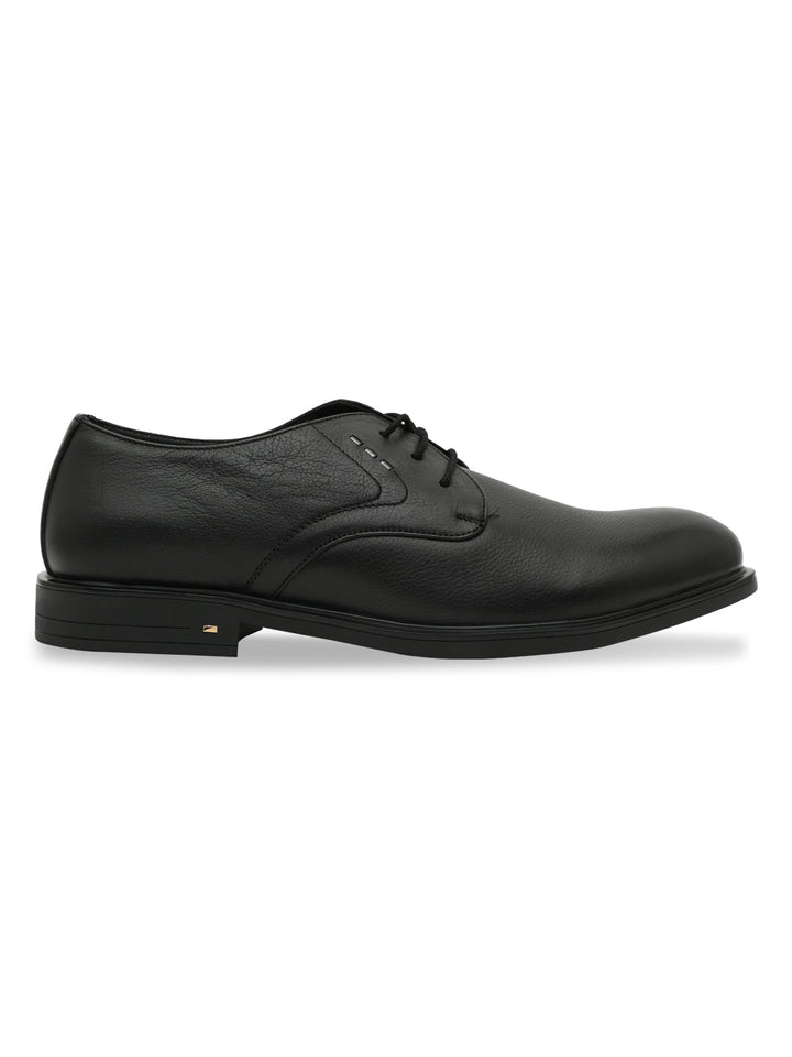 Regal Black Men Classic Office Lace Ups