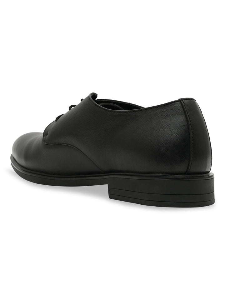 Regal Black Men Classic Office Lace Ups