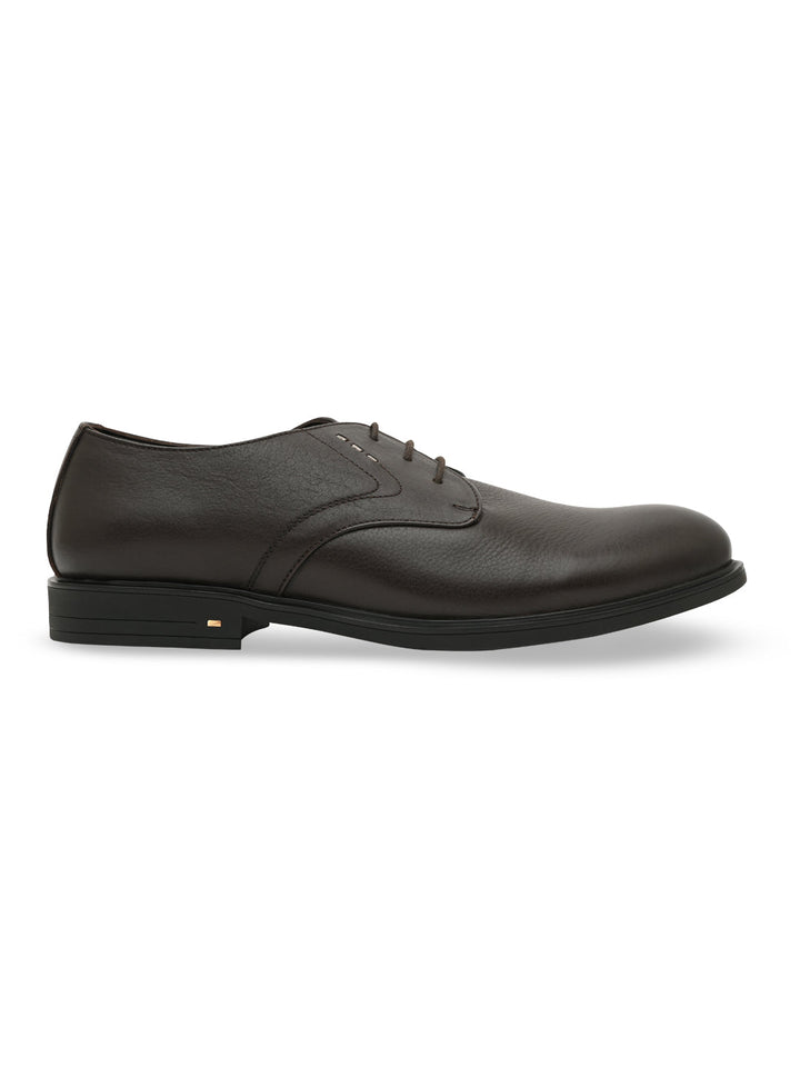 Regal Brown Men Classic Office Lace Ups