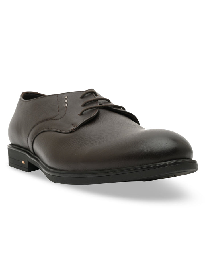 Regal Brown Men Classic Office Lace Ups