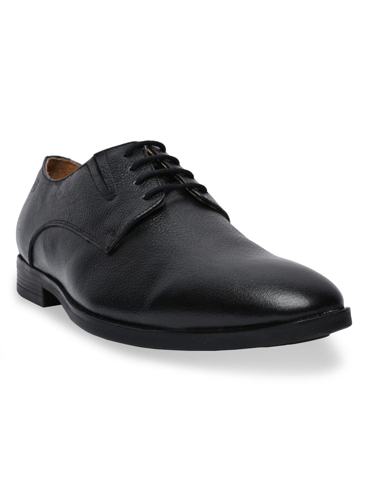 Regal Black Men Classic Leather Formal Lace Ups