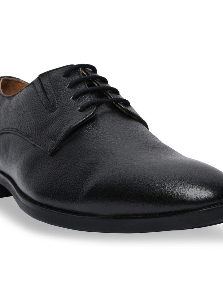 Regal Black Men Classic Leather Formal Lace Ups