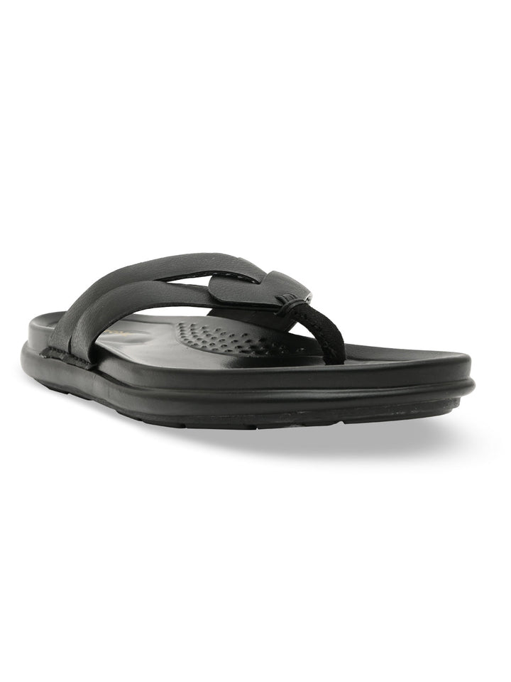Regal Black Men Casual Sandals