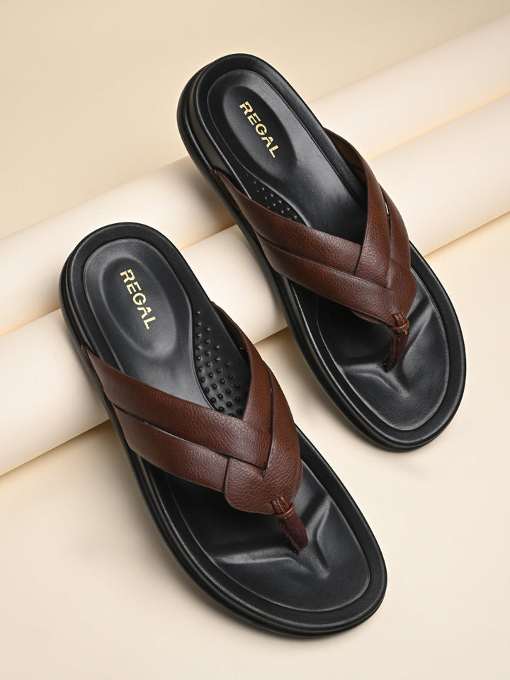 Regal Tan Men Casual Sandals