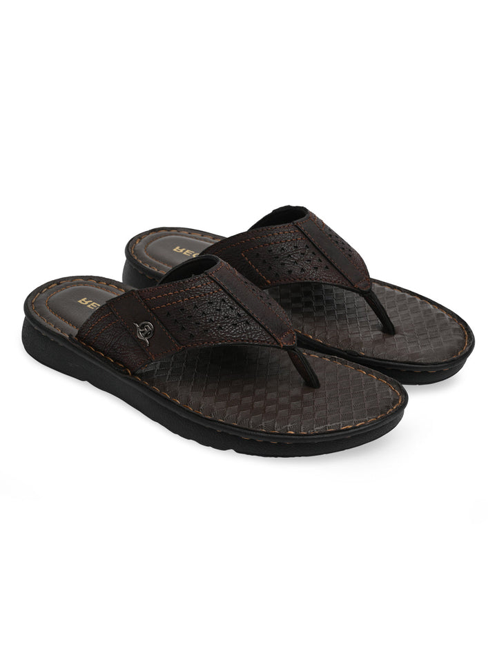 Regal Brown Mens Casual Leather Sandals