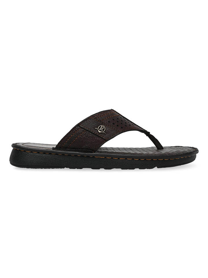 Regal Brown Mens Casual Leather Sandals
