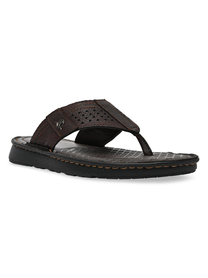 Regal Brown Mens Casual Leather Sandals