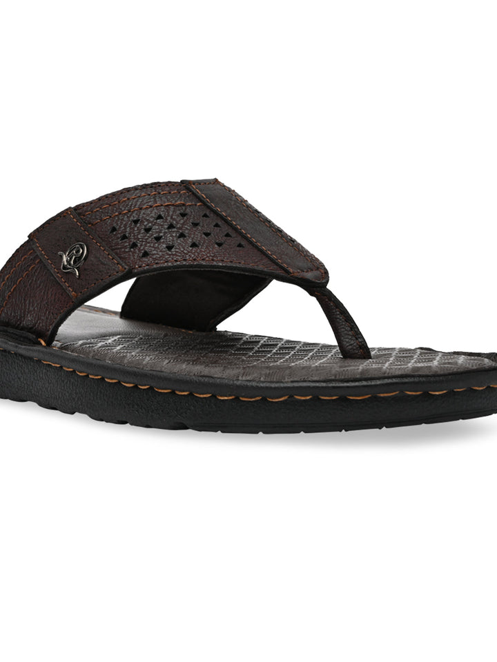 Regal Brown Mens Casual Leather Sandals