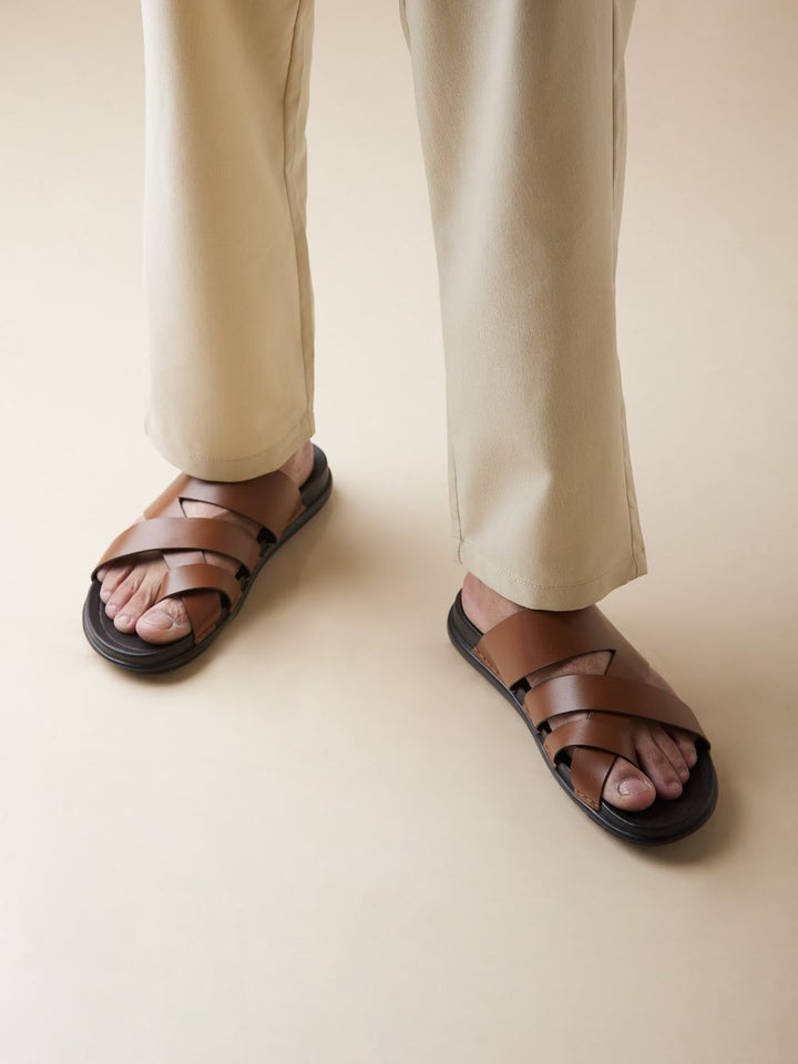 Regal Mens Casual Leather Sandals