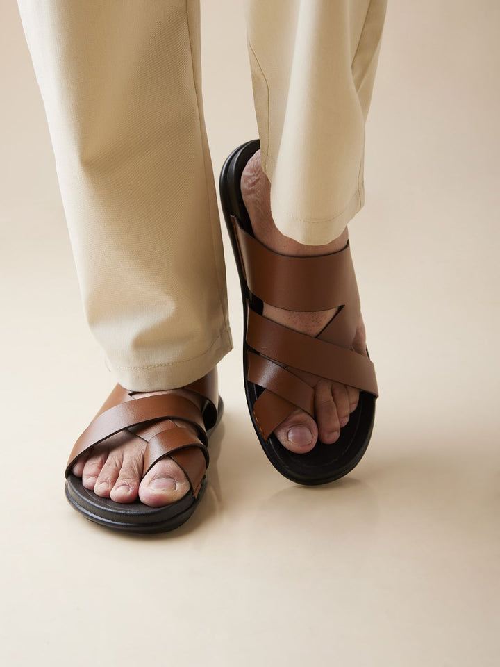Regal Mens Casual Leather Sandals