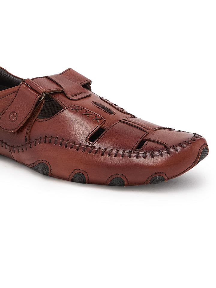 Regal Tan Mens Casual Fisherman Sandals