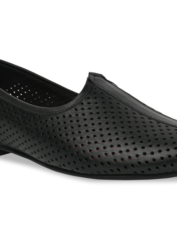 Regal Black Men Leather Morris