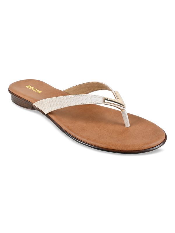 Rocia By Regal Beige Women Casual Flats