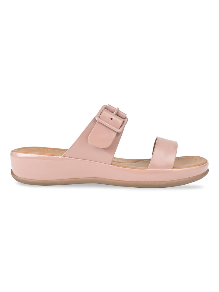 Rocia By Regal Pink Women Patent Casual Flats