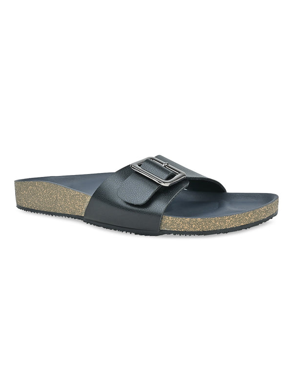 Rocia By Regal Black Women Slider Flats