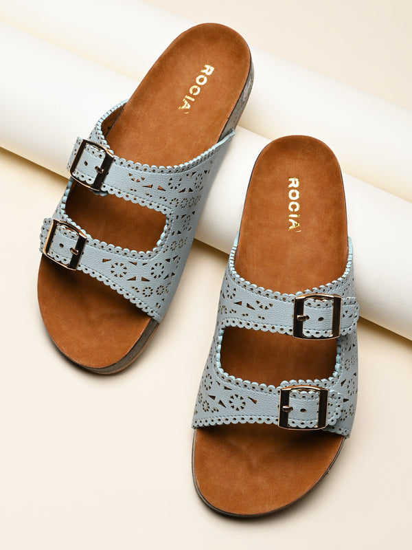 Women Casual Laser Cut Flats