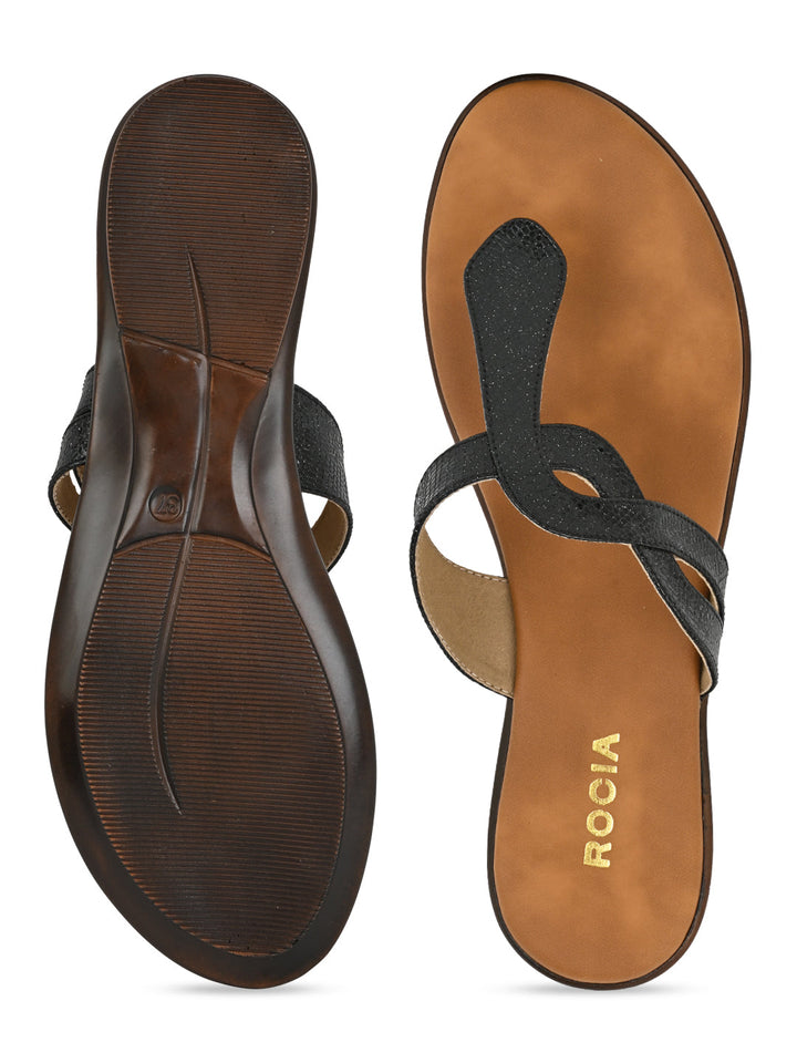 Rocia By Regal Black Women Casual Flats