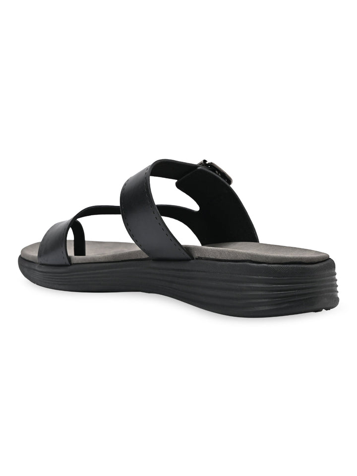 Rocia By Regal Black Women Comfort Casual Flats