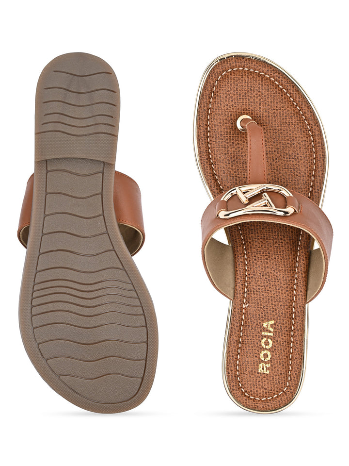 Rocia By Regal Tan Women Stylish Flats