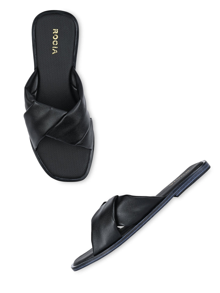 Rocia By Regal Black Women Casual Comfortable Flats