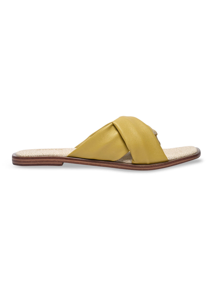 Rocia By Regal Mustard Women Casual Comfortable Flats