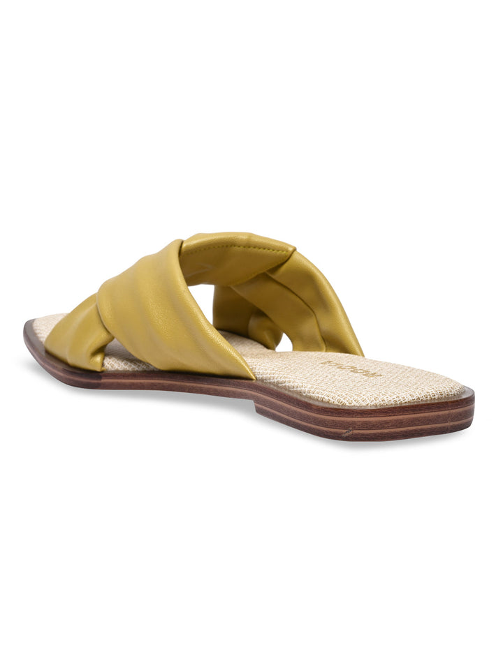 Rocia By Regal Mustard Women Casual Comfortable Flats