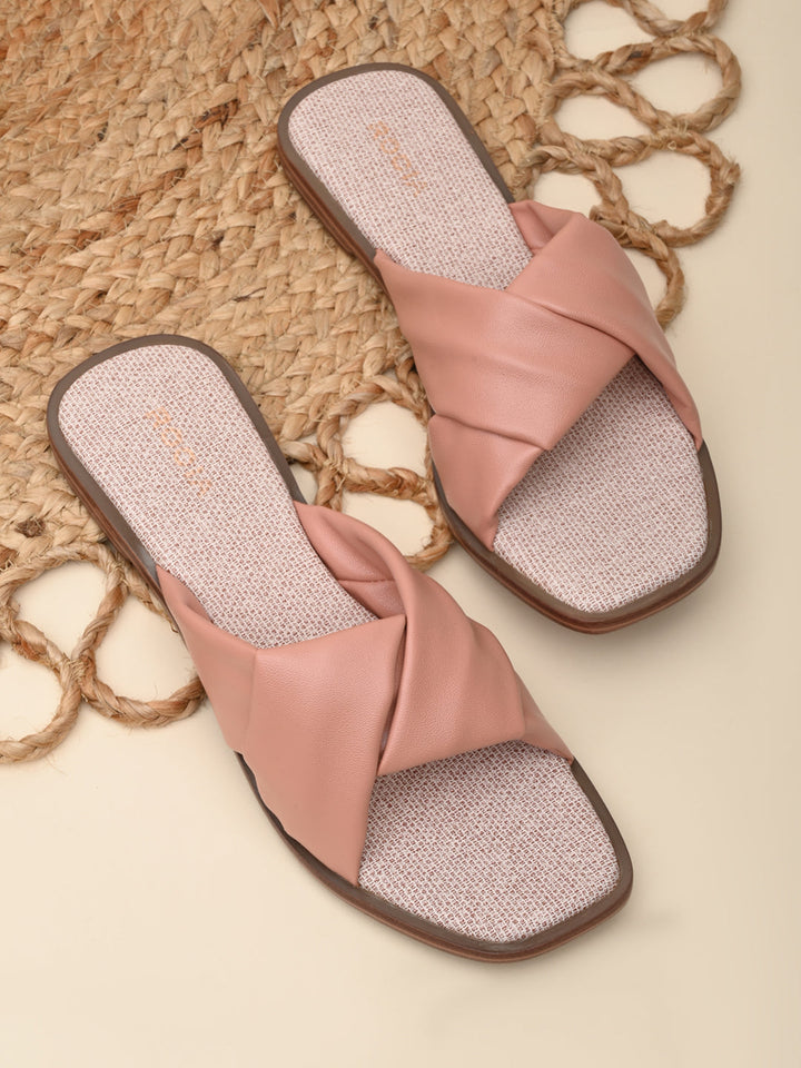 Rocia By Regal Peach Women Casual Comfortable Flats