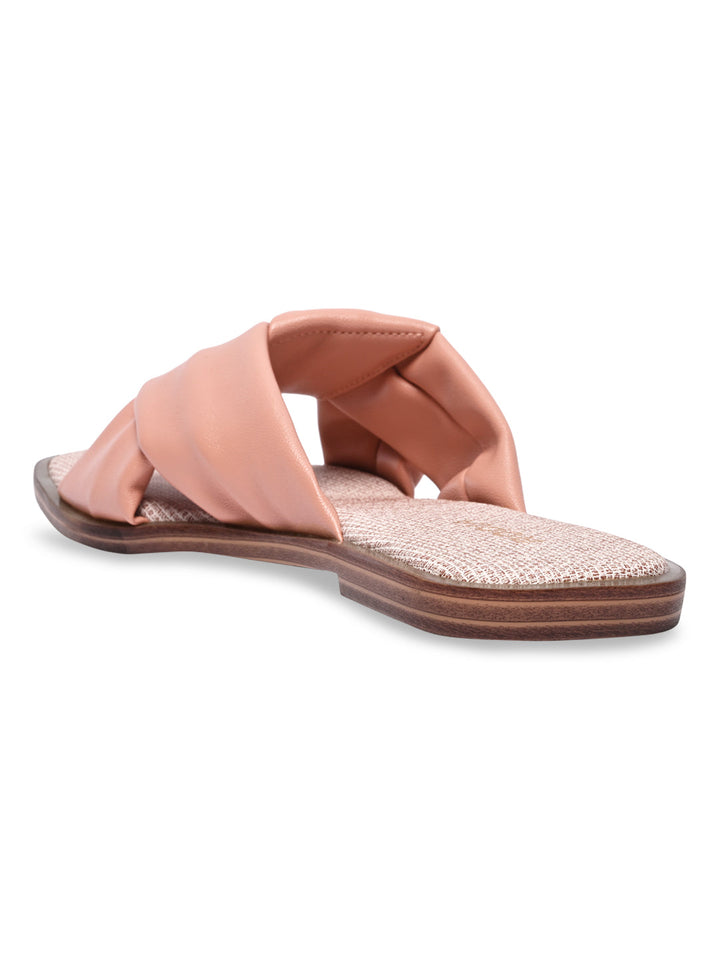 Rocia By Regal Peach Women Casual Comfortable Flats