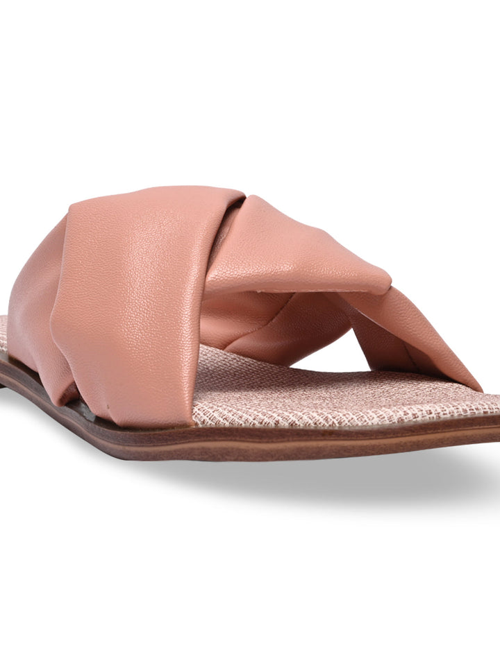 Rocia By Regal Peach Women Casual Comfortable Flats