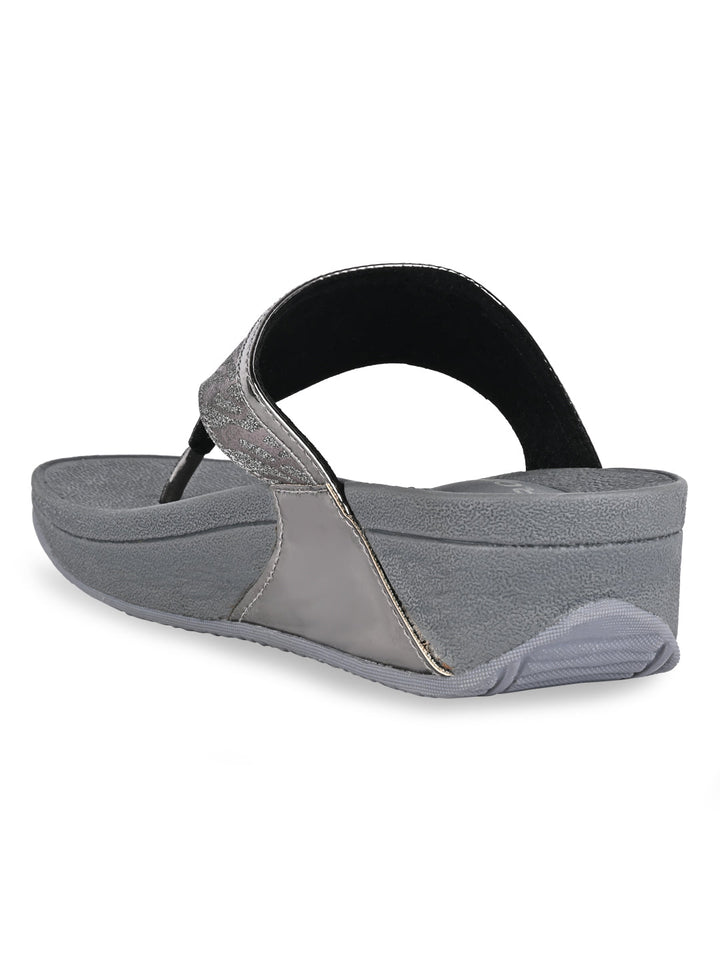 Rocia By Regal Gun Metal Women Casual Flats